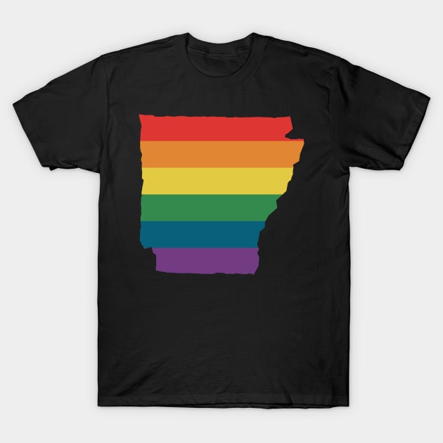 Arkansas State Rainbow T-Shirt by n23tees